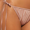 String-bikini-broekje van glanzend satijn