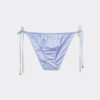 String-bikini-broekje van glanzend satijn