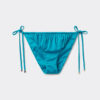 String-bikini-broekje van glanzend satijn