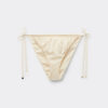 String-bikini-broekje van glanzend satijn