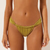String Brazilian bikinibroekje Glanzend satijn