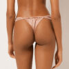 String Brazilian bikinibroekje Glanzend satijn