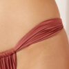 String Brazilian bikinibroekje Glanzend satijn