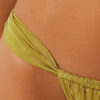 String Brazilian bikinibroekje Glanzend satijn