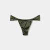 String Brazilian bikinibroekje Glanzend satijn