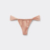 String Brazilian bikinibroekje Glanzend satijn