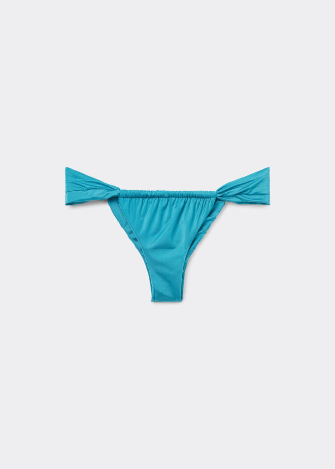 String Brazilian bikinibroekje Glanzend satijn