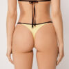 Strings-bikini-broekje met tweekleurige bies