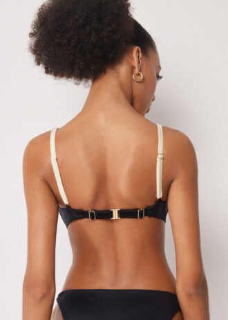 Tanktops-stijl bikinitop Elegant tweekleurig