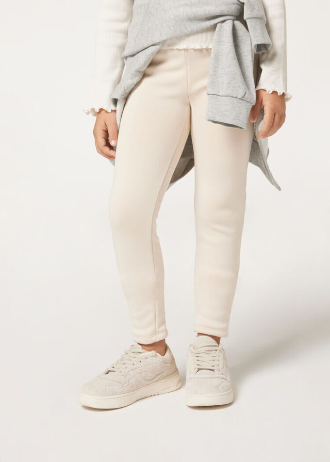 Thermal legging met geborstelde binnenkant voor meisjes