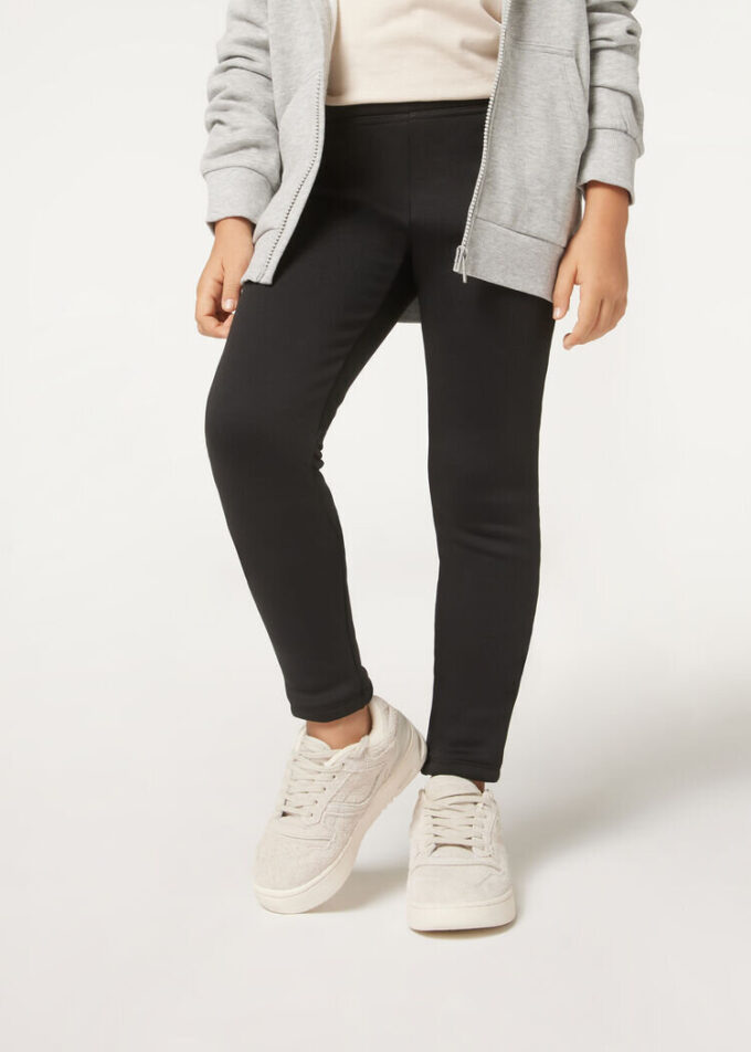 Thermal legging met geborstelde binnenkant voor meisjes