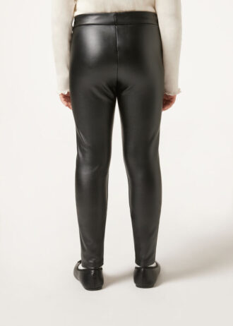 Thermal legging met Leather Effect voor meisjes