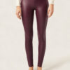 Thermal legging van imitatieleer