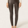Thermal legging van imitatieleer