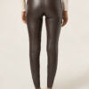 Thermal legging van imitatieleer