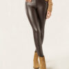 Thermal legging van imitatieleer