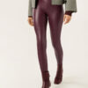 Thermal legging van imitatieleer