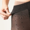 Thermal panty met transparant effect, 30 denier