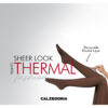 Thermal panty met transparant effect, 30 denier