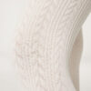 Thermal panty voor meisjes met kabelpatroon