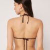 Triangel bikinitops Brown Glitter