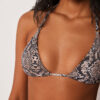 Triangel bikinitops Classic Snake