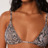 Triangel bikinitops Classic Snake