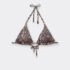 Triangel bikinitops Classic Snake