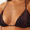 Triangel bikinitops Dark Animalier