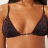Triangel bikinitops Dark Animalier
