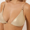 Triangel bikinitops Gold Waves