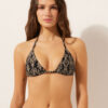 Triangel bikinitops Golden Ethnic
