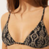 Triangel bikinitops Golden Ethnic