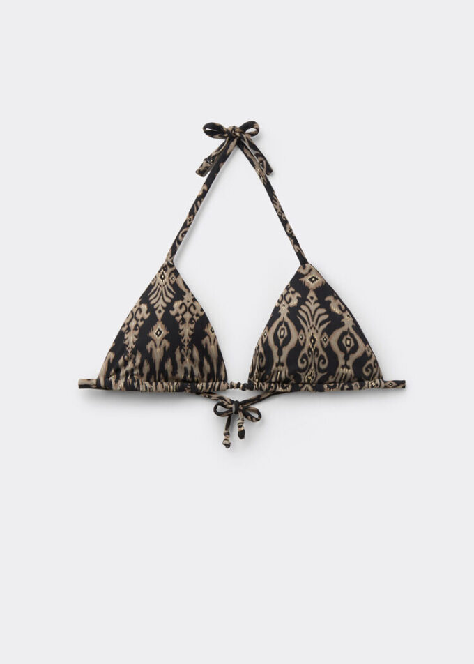 Triangel bikinitops Golden Ethnic