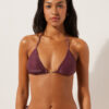 Triangel bikinitops Golden Glow