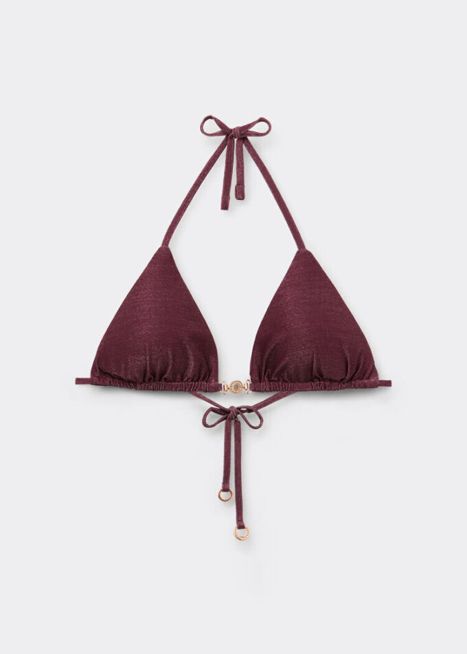 Triangel bikinitops Golden Glow
