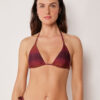 Triangel bikinitops in zachte tinten