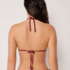 Triangel bikinitops in zachte tinten