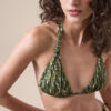 Triangel bikinitops Natural Tie-Dye