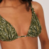Triangel bikinitops Natural Tie-Dye