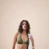 Triangel bikinitops Natural Tie-Dye