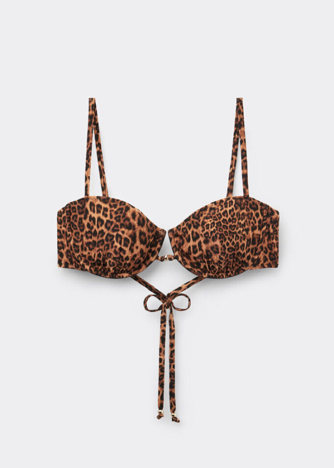 Wild Animalier Balconette bikinitop